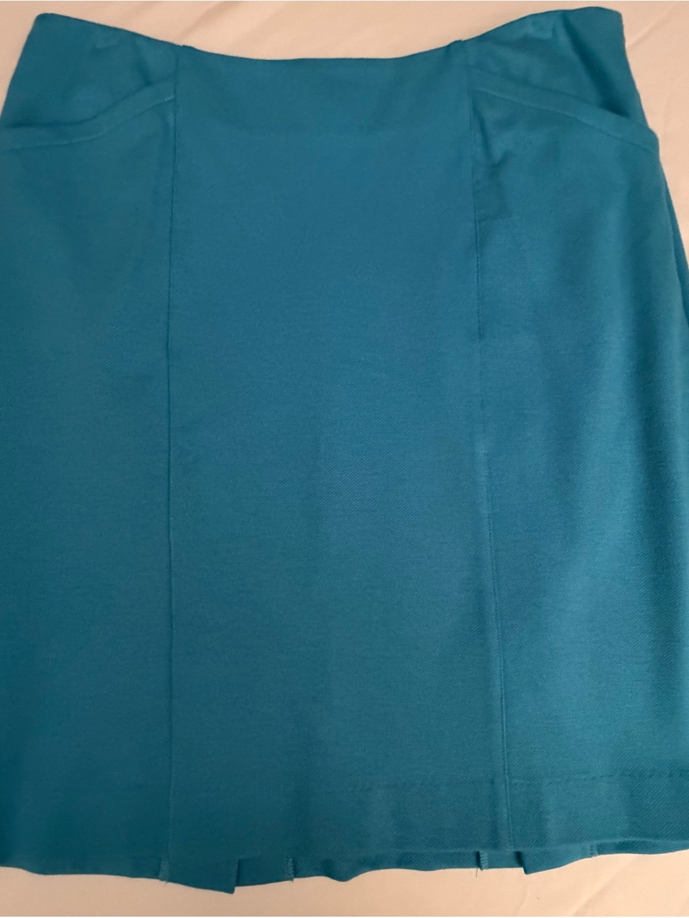 CAbi Teal Pencil Skirt